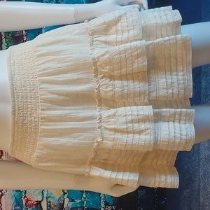 American Eagle Boho Gauze Tier Skirt XL